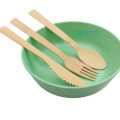 Natural Eco-friendly Bamboo Forks Compostable Disposable Cutlery Utensils